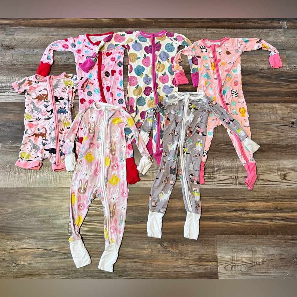 Little sleepies lot (6 pieces)